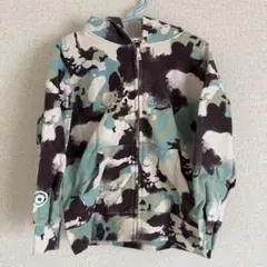 BAPE KIDS 迷彩 シャークパーカー 160cm - メルカリ