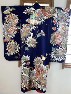 唯一無二！ 新品同様 きぬたや 振袖 落款あり 正絹 総絞り 長襦袢との