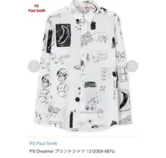 PS Paul Smith　ポールスミス　PS Dreamer プリントシャツ