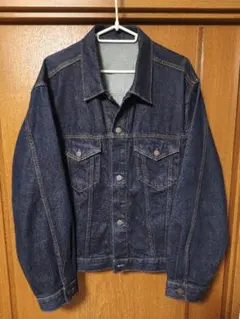 GU ダークブルー デニムジャケット Lサイズ