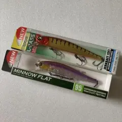 DUEL L-BASSジャークベイト110SF ハードコアミノーフラット95SPのサムネイル