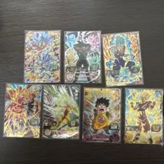 スーパードラゴンボールヒーローズ カード 7枚セットのサムネイル