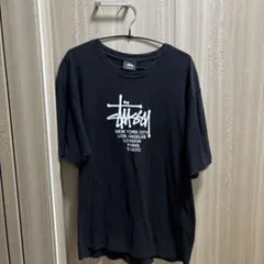 Stussy ブラック Tシャツ Mサイズ