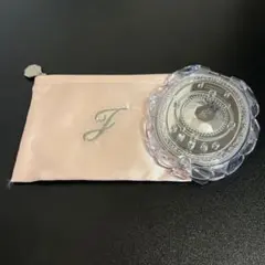 未使用　JILLSTUART クリア コンパクトミラー ポーチ付き　美品