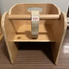 HOPPL ホップル コロコロ チェア ナチュラル 木製 キッズ ベビー ②