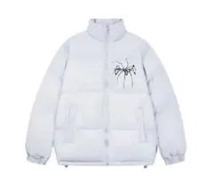 pctokyoダウンジャケット ストリート ホワイト 訳あり(写真をご覧下さい)