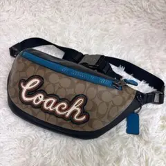 COACH コーチ F76795 ボディバッグ スリングバッグ デカロゴ