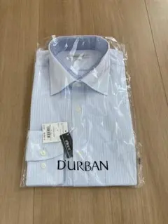 未使用品　ダーバン　ビジネスYシャツ　ストライプ　綿100% 長袖