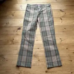 90's IRONY コットンチェックパンツ アイロニー レイビームス 裏原宿