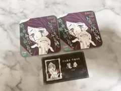 鬼滅の刃 原画展 アートコースター 名刺カードコレクション 魘夢