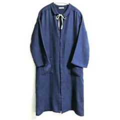 未使用 fog linen work リトアニアリネン ノーカラーコート 麻 2025年最新】fog linen work ジャケット・アウターの人気アイテム