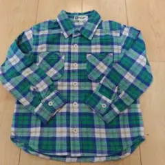 KP Boy 長袖シャツ 110サイズ チェック柄