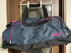 Coleman ボストンキャリーバック ネイビー ピンク - メルカリ