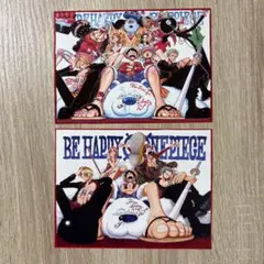 最強ジャンプ付録 ワンピース 特大ステッカー ルフィ ナミ サンジ ゾロ ロビン