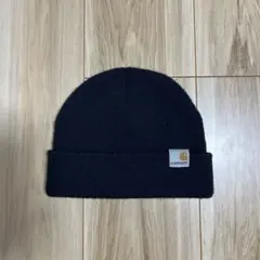 Carhartt 紺ニット帽