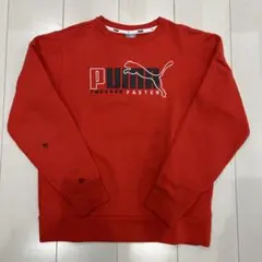 PUMA トレーナー160 レッド