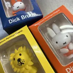 miffy ミニチュアパッケージチャーム3種