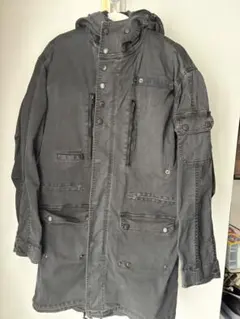 OSSA DENIMS ブラック ミリタリージャケット