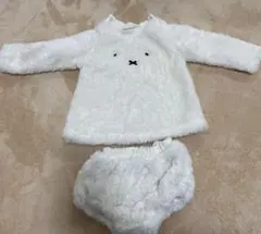 ブランシェス　ミッフィー　もこもこセットアップ