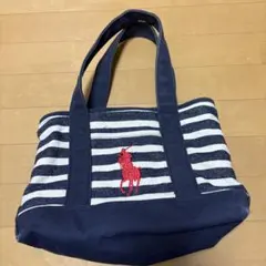 ストライプ トートバッグ