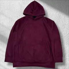 ◆ワークマン　スウェットパーカー　プルオーバー　バーガンディー　ボルドー　L
