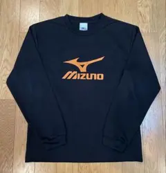ミズノ　長袖Tシャツ　トレーニングウェア　ブラック