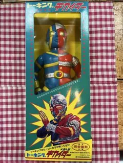 1970年代に発売されたトーキングキカイダーの完全復刻版です！45cmのソフビ製 1970年代に発売されたトーキングキカイダーの完全復刻版です！45cmの