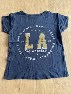 PRIMARK Tシャツ 128㎝ ネイビー＆ラメ