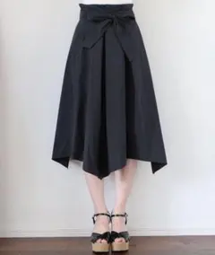 DEICY タイプライター ハンカチーフスカート ネイビーのサムネイル