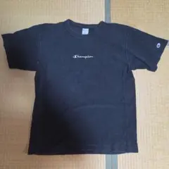 チャンピオン リバースウィーブ Tシャツ 黒 L センターロゴ　ヘビーウェイト