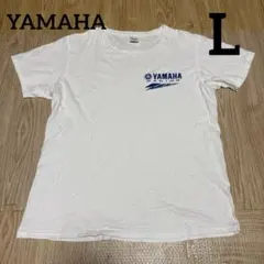YAMAHA ヤマハ　レーシング　Tシャツ　半袖　白　ホワイト　Lのサムネイル