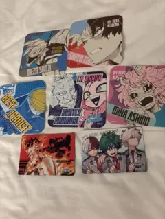 僕のヒーローアカデミア原画展 アートコースター　マグネットステッカー