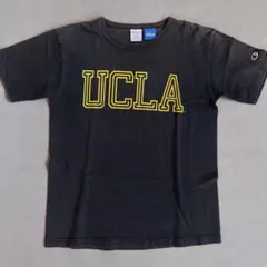 【USA製】チャンピオン T1011 Tシャツ UCLA 黒 M カレッジロゴ