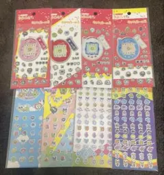 【正規品】　全種8枚セット たまごっち キラキラシール2 プチプチシール