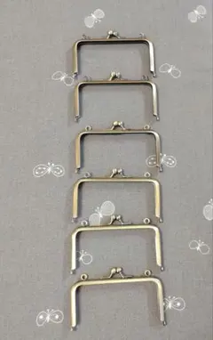 がま口　口金　6個セット