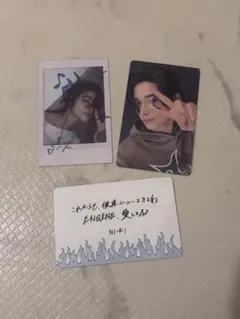 ENHYPEN WALK THE LINEグッズ埼玉会場限定購入特典トレカ ニキ