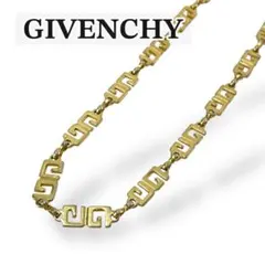 【美品】GIVENCHY ジバンシー　ネックレス　チョーカー　ゴールド　Gロゴ