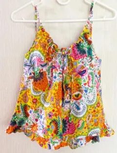 ¥5980 レディースアジアンエスニック花柄キャミソール M チチカカチャイハネ