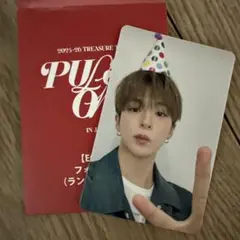 TREASURE アサヒ　pulse on トレカ　EC特典