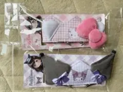 新品キティーとクロミSanrio Party Crown ヘアピン 2セット王冠
