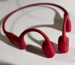 Shokz Open Run 骨伝導イヤホン レッド 通常サイズ