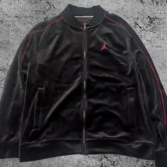 NIKE 黒 ベルベット ベロア ジャージ トラックジャケット
