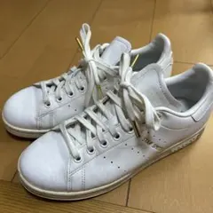 値下中！スタンスミス⭐︎ホワイト&ゴールドスニーカー