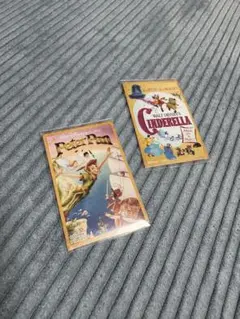 ディズニー　シンデレラ　ピーターパン　ステッカー
