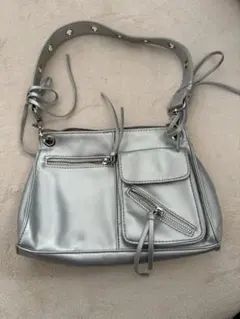 LAGUA GEM シルバー ショルダーバッグのサムネイル