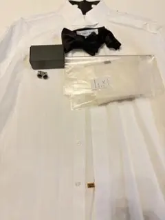 THE TREAT DRESSING 新郎4点セット タキシードシャツL