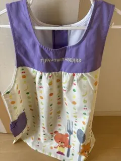 TINY TWIN BEARS エプロン フルーツ柄　学研のサムネイル