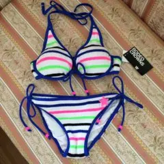 新品☆ロデオクラウンズ 水着 ビキニセット レディース M