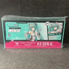 ASUS TUF Gaming K3 Gen II 初音ミク RGBキーボード