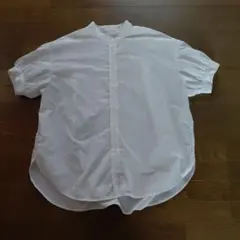 オーバーサイズ 半袖シャツ ホワイトのサムネイル
